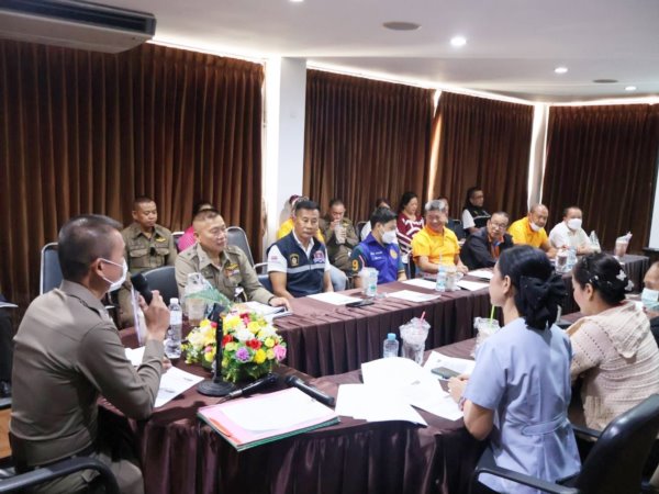 ประชุมหน่วยร่วมปฏิบัติ เพื่อขับเคลื่อนโครงการ ตำบลเข้มแข็งยั่งยืน (นำร่อง)” สภ.ประตูน้ำจุฬาลงกรณ์ ภ.จว.ปทุมธานี