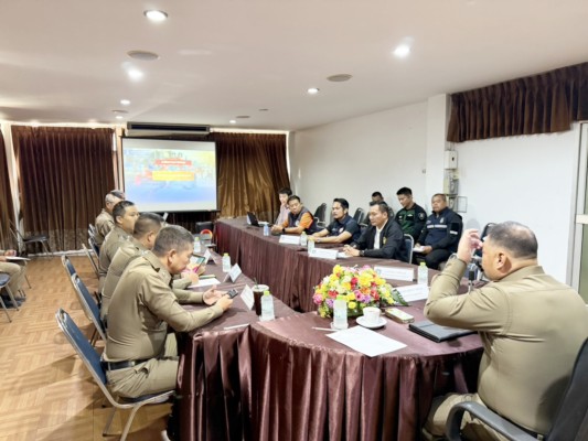 ผบก.ภ.จว.ปทุมธานี ประชุมแก้ไขปัญหาการจราจร